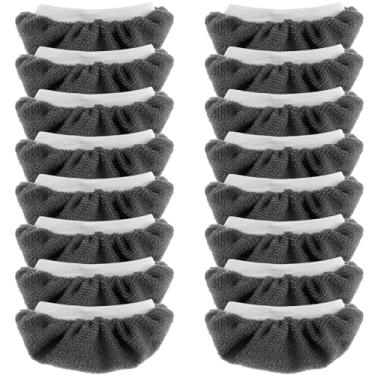 Imagem de XYDHQS Almofadas de substituição de esfregão a vapor, almofadas de esfregão a vapor de microfibra universais reutilizáveis, capa versátil para limpeza a vapor, acessórios de pano a vapor laváveis para