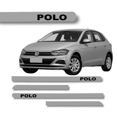 Imagem de Jogo Friso Lateral Polo Ponta Redonda com Grafia Cores Volks - Macall,