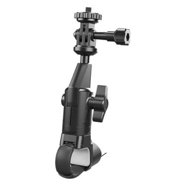 Imagem de Generic Suporte giratório para câmera de ação de motocicleta, adaptador para bicicleta, compatível com guidão de 15 mm a 55 mm