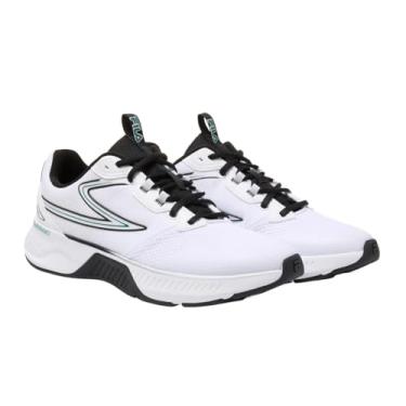 Imagem de Fila Tênis esportivo masculino Action Stride, cadarço confortável, Branco, 42