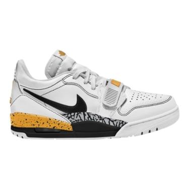 Imagem de Tênis masculino Jordan Air Legacy 312 Low, Preto/amarelo ocre/branco, 38