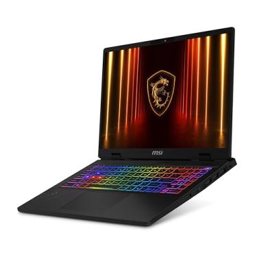 Imagem de MSI Laptop para jogos Crosshair A16 HX 40.6 cm QHD+ 240Hz: AMD Ryzen 9-8940HX, NVIDIA Geforce RTX 5060, 16GB DDR5, SSD NVMe de 1TB, Tipo C, Wi-Fi 6E, Win 11 Home: Cosmo Gray D8WFKG-090US