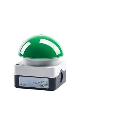 Imagem de 1/5/10 peças FAK - R/KC11/I respondedor de interruptor de palma de pé NO/NC bloqueado à prova d'água manual à prova de poeira (verde auto-reset, 10 PCS-2NO1NC)