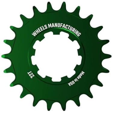 Imagem de Wheels Manufacturing Solo-Speed Cog - 22t, serve para kits Solo-Spline e Solo-XD, verde