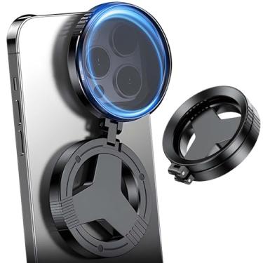 Imagem de Filtro de câmera de telefone CPL de 52 mm - Magnético, dobrável, retrátil, smartphones universais para iPhone, para Samsung, para Android - Acessório de fotografia portátil