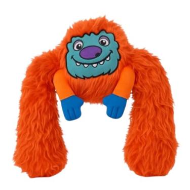 Imagem de QMonster, Pelúcia King Kong Super Braços Qmonster P/Cães Petta (King Kong, laranja)