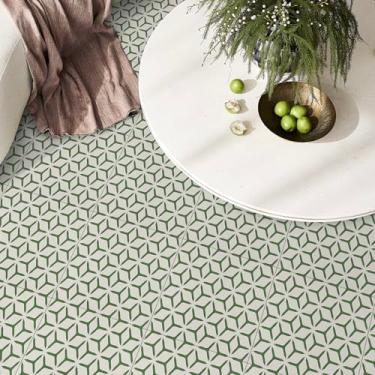 Imagem de Dureidos Descasque e cole azulejos: 30,5 x 30,5 cm autoadesivo fácil de instalar piso de vinil, adesivo de azulejo à prova d'água para banheiro, cozinha, quarto, 10 peças cobrindo 10 pés quadrados