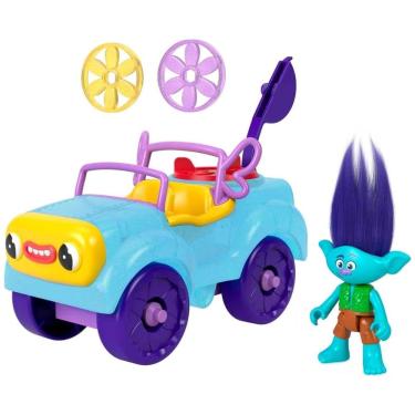 Imagem de Conjunto Troll com Carrinho para Crianças de 3 Anos ou Mais, Imaginext DreamWorks