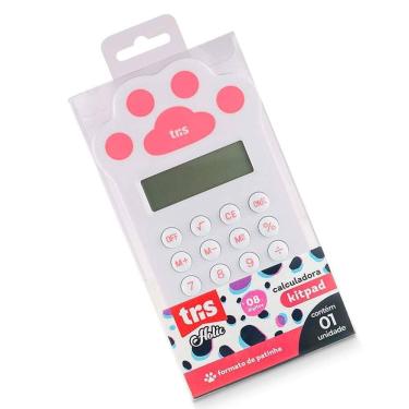 Imagem de Calculadora Mini Holic Pets 8 Dígitos Tris