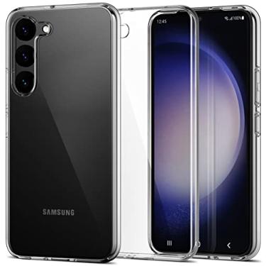 Imagem de CASEVASN Capa transparente para Samsung Galaxy S23 Plus, ultra [fina] flexível TPU resistente a arranhões de borracha de gel de silicone macio capa protetora transparente para Galaxy S23 Plus