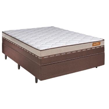 Imagem de Colchao Casal Molas Ensacadas com Viscoelastico D33 Suporte Firme 120kg Certificado INMETRO Alto 30cm