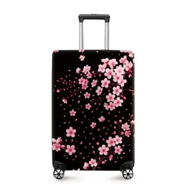 Imagem de ANNA QUEEN Capa de mala, protetor de mala, capa de viagem para bagagem de 50 a 86 cm, acessórios de viagem de elastano extensível e lavável, #4, XL(fits 32-34Inch suitcase)