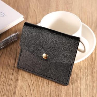 Imagem de Carteira envelope de dinheiro, organizador para dinheiro, reutilizável, bolsa de dinheiro, fichário econômico, Preto, Feminino