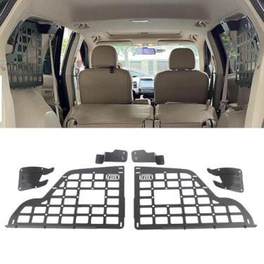 Imagem de CTH Painel modular para Mitsubishi Outlander 2007-2011 Molle, painel de armazenamento, porta-malas, janela lateral, organizador de pendurar painéis, kit de prateleira, acessórios de carro, 1 conjunto