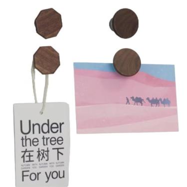 Imagem de Ganchos magnéticos resistentes para organização, ganchos de madeira versáteis e elegantes para pendurar ferramentas, cordas de mangueiras de jardim, utensílios de cozinha em armazéns, cruzeiro