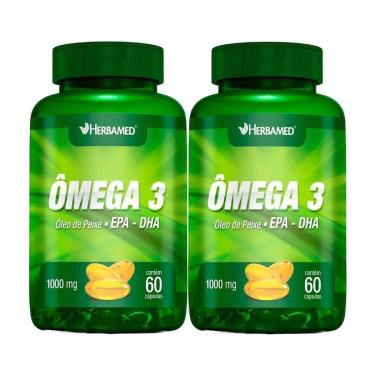 Imagem de Kit 2X Ômega 3 1000mg - 60 Cápsulas - Herbamed-Masculino