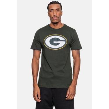 Imagem de Camiseta NFL Logo Green Bay Packers Masculino-Masculino