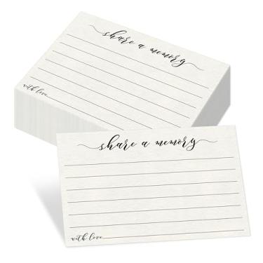 Imagem de Vantasii 55 peças compartilham cartões de memória, lembranças de cartões de memória para celebração da vida, aniversário, memorial, funeral, formatura, jogo de chá de panela, festa de despedida