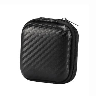 Imagem de Bolsas e estojos organizadores quadrados universais, bolsas e estojos organizadores de cabos duráveis e portáteis para cabo de fone de ouvido (cor 2)