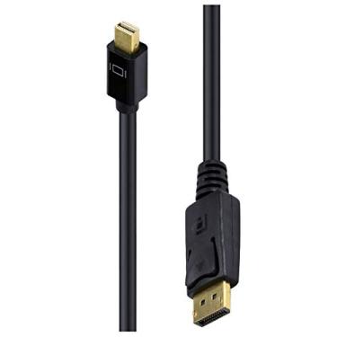 Imagem de CABO DISPLAYPORT X MINI DISPLAYPORT ULTRA HD 60HZ 2 METROS DPMDP13-2, VINIK, 29267, Preto