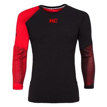 Imagem de Camisa de Goleiro N1 Vermelha e Preta - N1 Goalkeeper Gloves, G