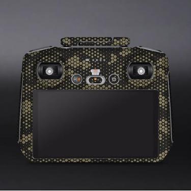 Imagem de Capa antirriscos RC 2 para controle DJI RC2 decalque película para controle remoto AIR3 capa adesiva acessórios de equipamento de vídeo fotográfico (Mamba Gold, para DJI RC2)