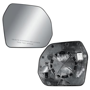 Imagem de Espelho retrovisor de porta do lado direito do passageiro de substituição aquecido com placa traseira para Toyota Tundra 2022-2025