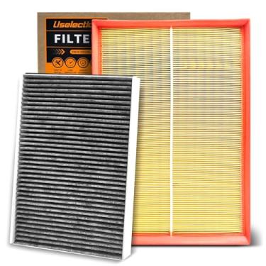 Imagem de HEPA Conjunto de filtro de ar de cabine e motor para Mercedes Sprinter Van 2500 3500 (2010-2018); Freightliner Dodge Sprinter 2500 3500 (2007-2018) Substitui 9068300318, A0000903751