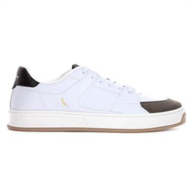 Imagem de Tênis Reserva Roma Branco Preto e Marrom - Masculino-Masculino