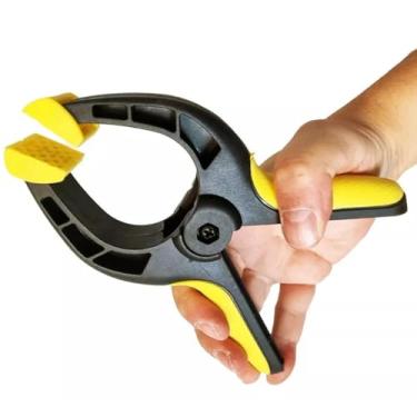 Imagem de Grampo Com Mola Sargento Prendedor Para Marceneiro | Fertak - 6" Polegadas