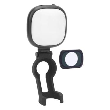 Imagem de aqxreight Luz de Preenchimento de Câmera de Bolso - Luz de Vídeo LED Portátil Com 7 Modos, 3 Temperaturas de Cor e Névoa Negra - Solução de Iluminação Compacta para 3, Ideal para Fotografia de
