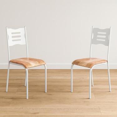 Imagem de Kit 2 Cadeiras de Jantar Varanda Cozinha Sala de Estar Epoxi 542.slp -