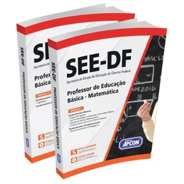 Imagem de Apostila SEE-DF - Professor de Educação Básica - Matemática - 2022 - A