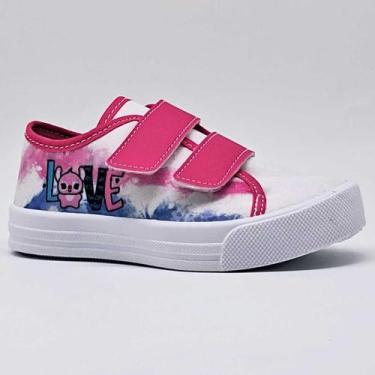 Imagem de Tênis Menina Infantil Cano Baixo Conforto Estilo Sm270, 29/30