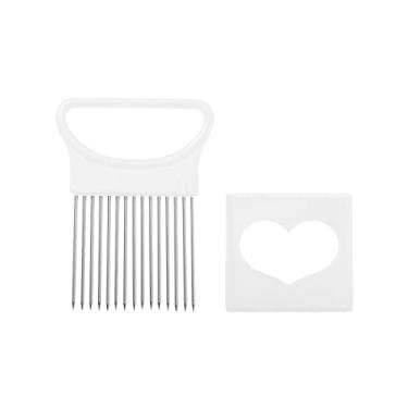 Imagem de 1 pacote de utensílios de cozinha, fatia, tomate, cebola, vegetais, garfo seguro, agulha de carne, ferramenta de corte de vegetais, utensílios de cozinha criativos