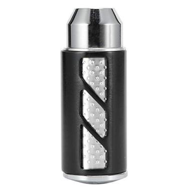 Imagem de KIMISS Manopla de Mudança de Marcha Universal, Liga de Alumínio Com 3 Adaptadores para Carros Manuais e Automáticos (Um (preto))