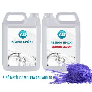 Imagem de Porcelanato Líquido Metálico Violeta Azulado Ag Por M