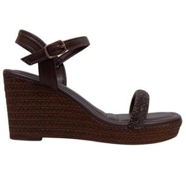 Imagem de SANDÁLIA MISSISSIPI ANABELA TIRAS REF: MF513 FEMININO-Feminino