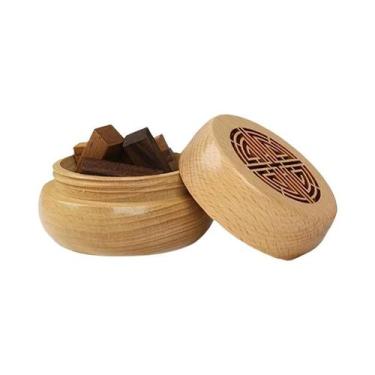 Imagem de Difusor De Aroma De Madeira Para Mulheres, Caixa Antiga DIY Para Decor