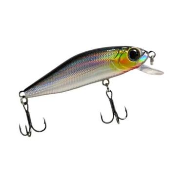 Imagem de Mini Isca Artificial Flutuante Minnow 5.8cm 5g Para Pesca De Truta, Cr