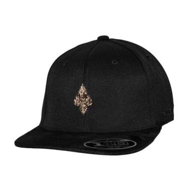 Imagem de Boné MCD Strapback Gold Metal Preto -, Único, Preto