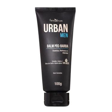 Imagem de Balm Pós Barba Loção Creme Hidratante Facial Ipa Beer 100g Urban Men Farmaervas