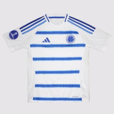 Imagem de Camisa Adidas Cruzeiro II 2025 Juvenil Sul-Americana, 16 ANOS