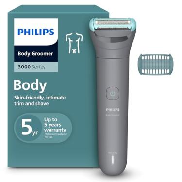 Imagem de PHILIPS aparador e raspador de pelos do corpo, à prova d’água, Bivolt - BG3470/15