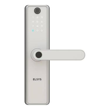 Imagem de Fechadura Digital Embutir Biometria Senha Chave - Elsys