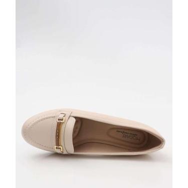 Imagem de Mocassim Loafer Feminino Modare Bege-19029, Bege, 35