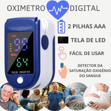 Imagem de Super Oximetro Digital Dedo Medidor De Saturação Doméstico - FINGERTIP