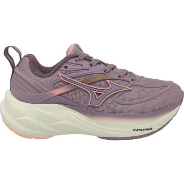 Imagem de Tênis Infantil Menina Dia a Dia Escola Exercicio Conforto Jogging/Running SoftierFoam Mizuno Space 6 Inf