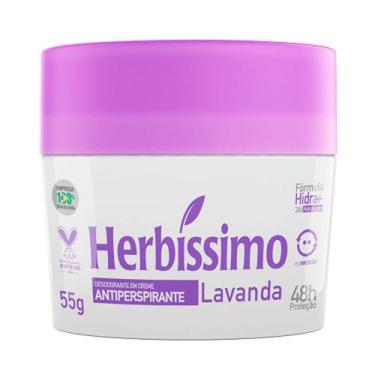 Imagem de Desodorante Creme Herbíssimo Lavanda 55g