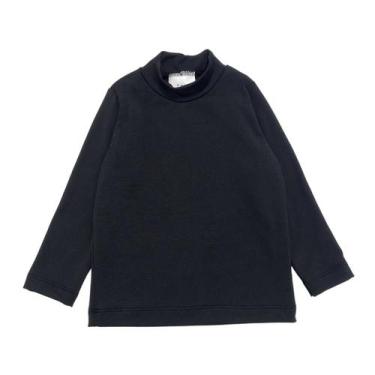 Imagem de Blusa Gola Alta Térmico Comfort Infantil Peluciada M/ Longa - Fofotinh